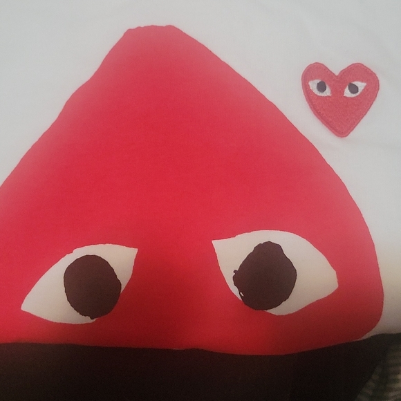 Comme des Garçons PLAY M shirt - Picture 2 of 3